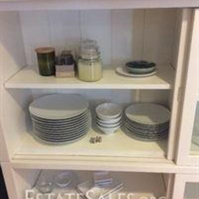 Dishes and Serving trays/utensils