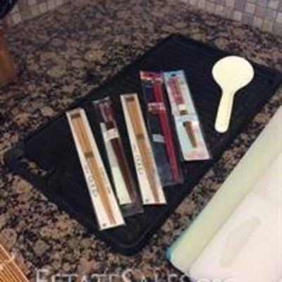Chopsticks and Grilling Platter