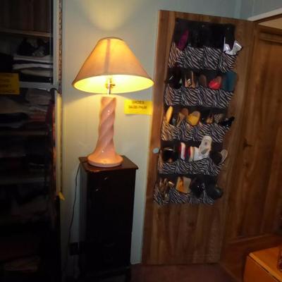Jewelry cabinet..as is..Ladies shoes sizes 7 & 7 1/2 $4 pr