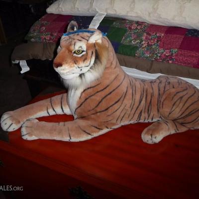 Huge stuffed tiger $22