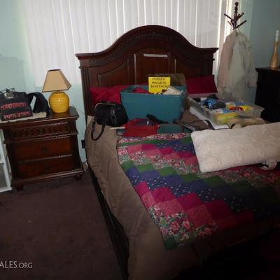 Bedroom set..mattress not included..large dresser with mirror that matches