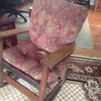 Vintage Stickley rocking chair