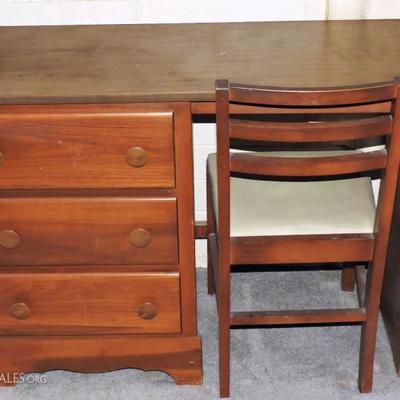 Mid-century Wood Desk