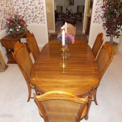 Formal dining table 