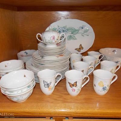 Lenox Butterfly meadow dinnerware set-some pieces are brand new!
