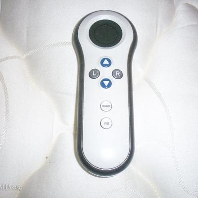 Remote for Sleep Number bed.
