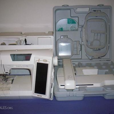 Baby Lock Ellageo Computer sewing machine with accessories.