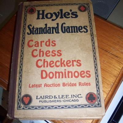 Vintage Hoyle Game book