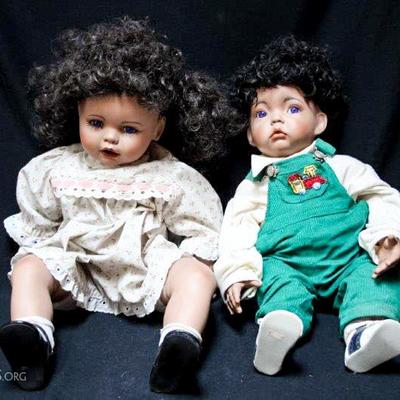Dark-Skinned Toddler Dolls