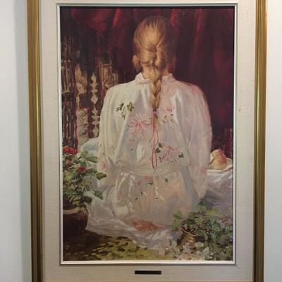 Michael Desatnick Giclee Print, Artist Embellished 