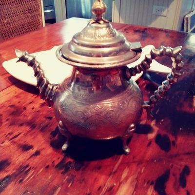 Tunisian silver Tea-pot