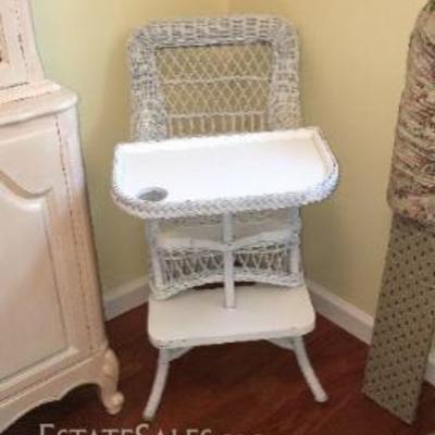 victorian antique wicker baby high-chair $75

SOLD on MONDAY, sorry no longer available