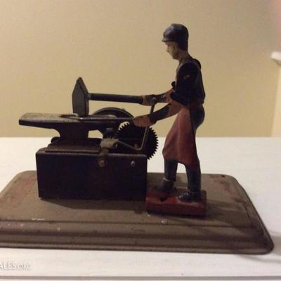 Vintage Fleischman German toy - The Blacksmith 