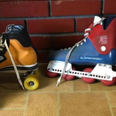 Vintage Bauer Oak Street Skates 