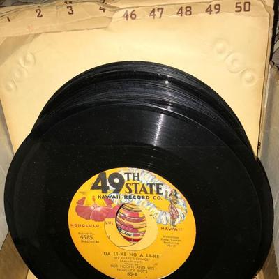 Collectible 49th State Hawaii Record Co. Boxed set
