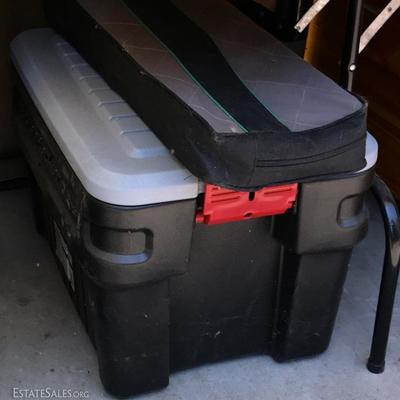 Rubbermaid 1172 ActionPacker Storage Box, 24 Gallon 