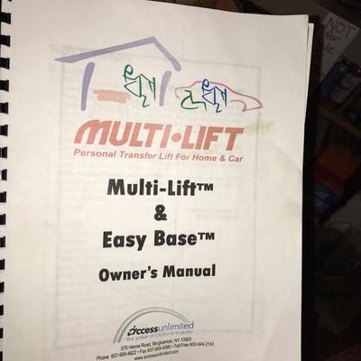 Access Unlimited Personal Transfer Multi-Lift For home Care 