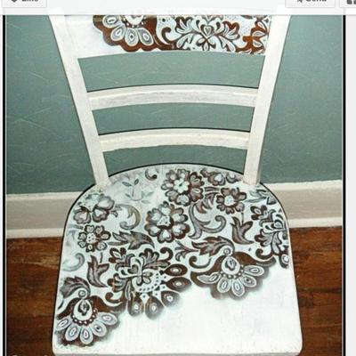 painted furniture coming in all the time in all types and creative finishes. You can custom order me to paint one of your ugly old  (or...