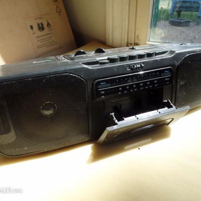 Sony CS5 200 portable radio and cassette