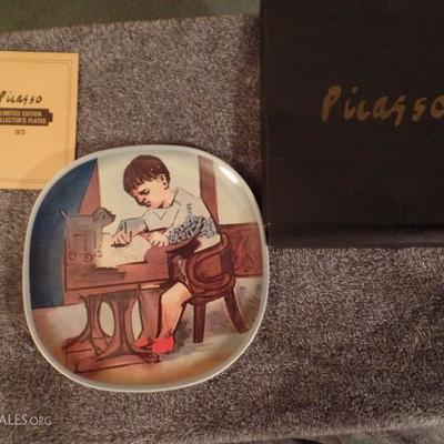 Picasso 1973 Limited Edition Commertive Plate #5 of #6 