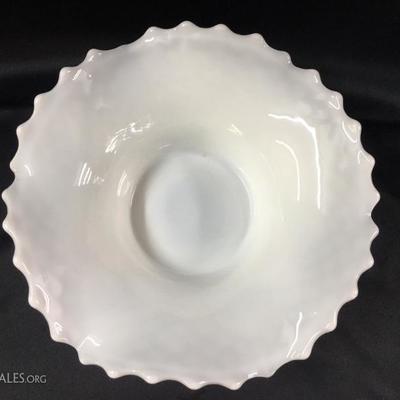 White button bowl