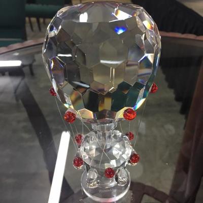 Shannon crystal by Godinger hot air balloon