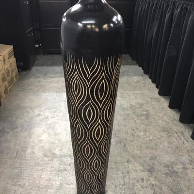 African floor vase