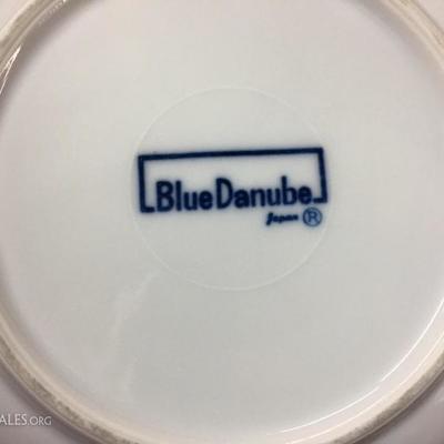 16pc Blue Danube china with Japan mark