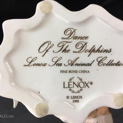 Lenox "Dance of the Dolphins" figurine