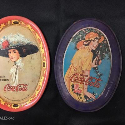 Coca-Cola tip trays