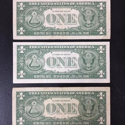 1957, 1957A, 1957B Silver Certificates