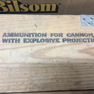 Wood ammo crate
