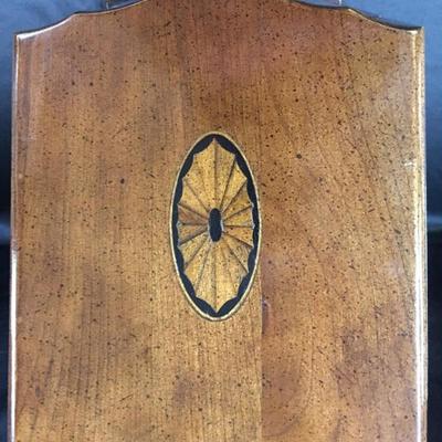 Inlaid Mahogany knife box