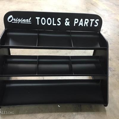 Original Tools & Parts black metal display rack