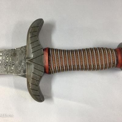 Damascus 30" sword