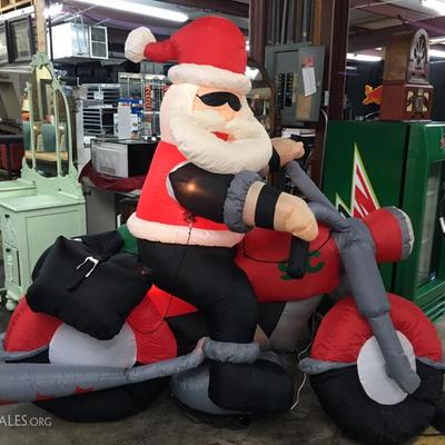 Santa inflatable
