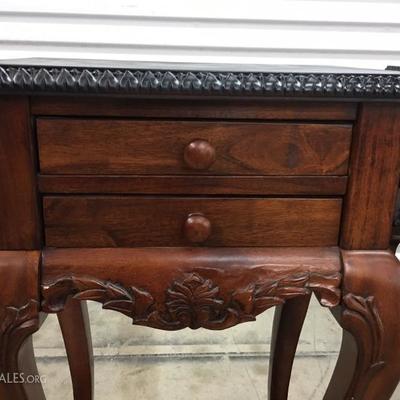 Mahogany side tables