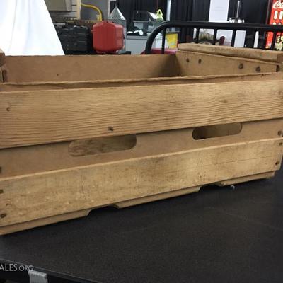 Sunny Slope peach crate