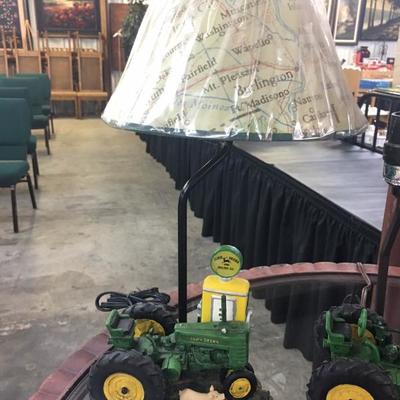 John Deere lamp