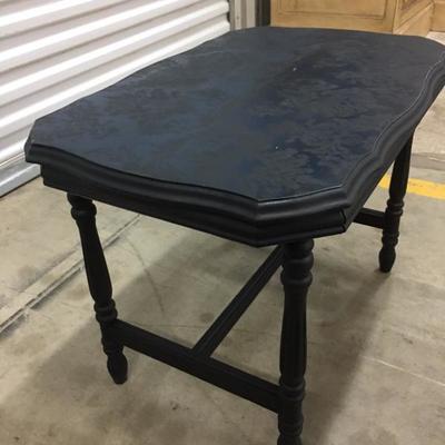 Black table