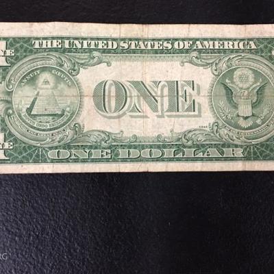 1935E Silver Certificate 
