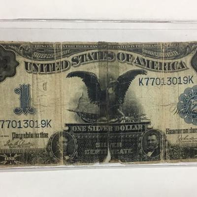 1899 Black Eagle Silver Certificate