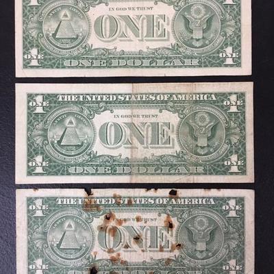 1957, 1957A, 1957B Silver Certificates