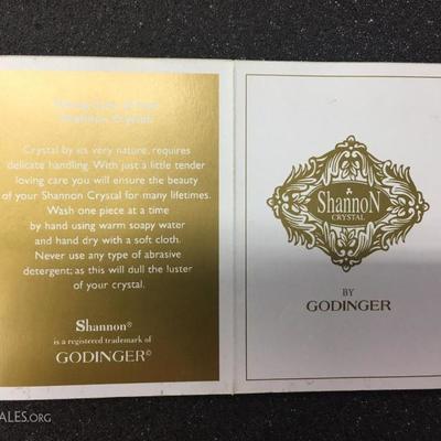 Shannon crystal by Godinger hot air balloon