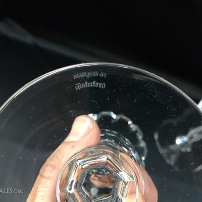 Waterford crystal candleholders 4.25" tall