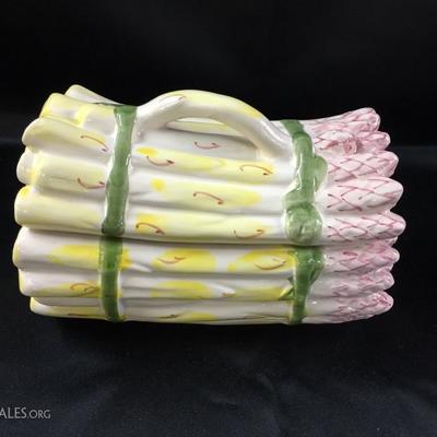 Asparagus jar 7.5" wide