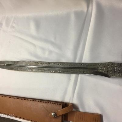 Damascus 30" sword