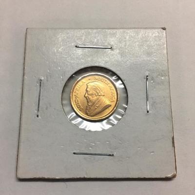 1981 South African 1/10th Pure Gold Kruggerand
