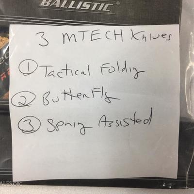 M-Tech knives - new in box