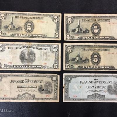 Japanese Pesos